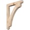 Ekena Millwork Legacy Arts & Crafts Smooth Bracket, Douglas Fir, 3 1/2"W x 30"D x 38"H BKT04X30X38LEC03SDF - alternate 1